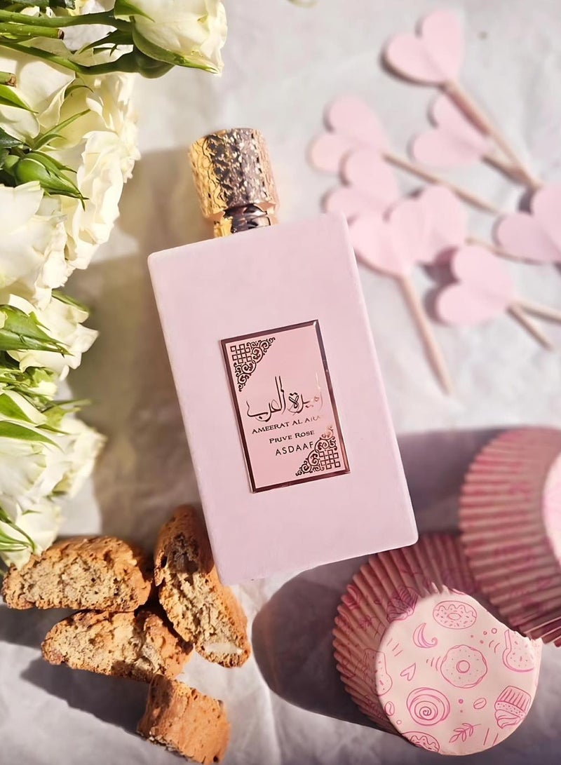 Lattafa Sdaaf Ameerat Al Arab Prive Rose – Rich & Elegant Ladies Perfume - Image 2