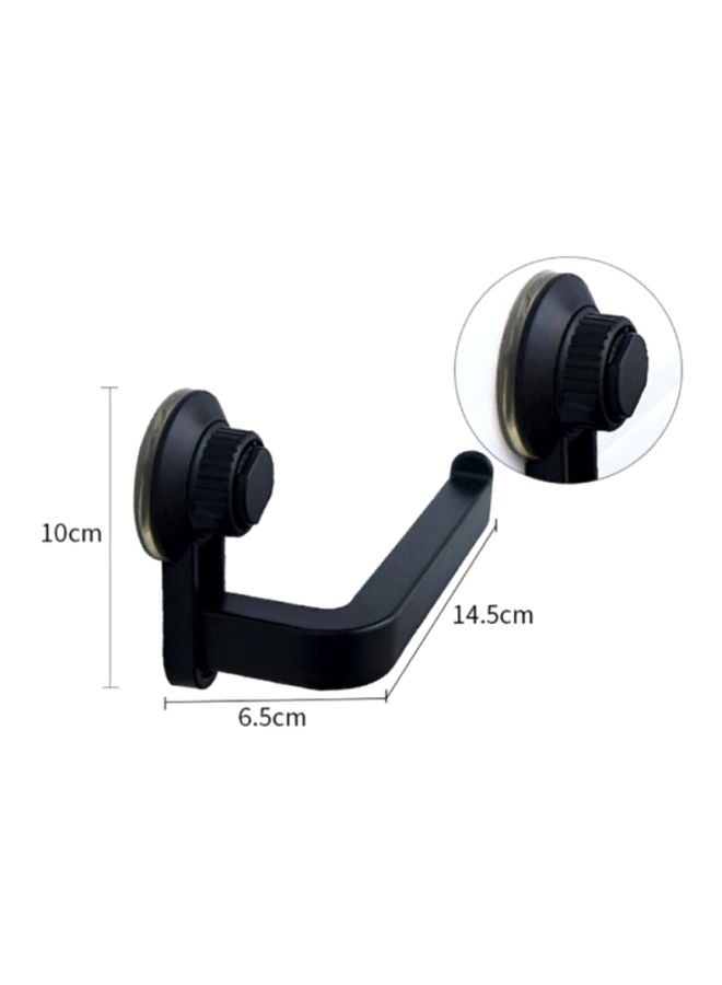 NIBEMINENT Wall Mount Kitchen Napkin Holder Black 14.5x10inch - Image 2