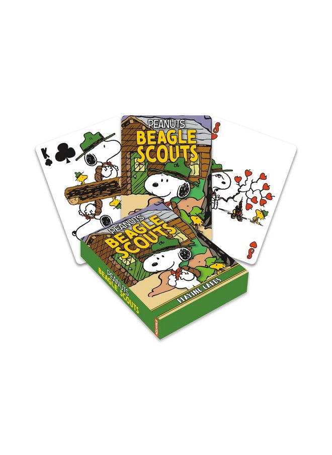 Aquarius Snoopy Beagle Scouts Playing Cards - Snoopy Beagle Scouts Themed Deck Of Cards For Your Favorite Card Games - Officially Licensed Peanuts Merchandise & Collectibles 