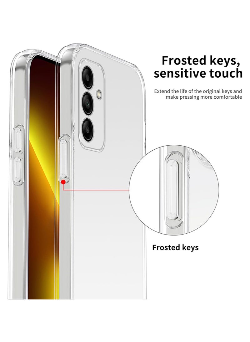 Samsung Galaxy A05s Clear Case Soft Flexible  TPU Shockproof Transparent Back Cover Compatible for Samsung Galaxy A05s - Image 5
