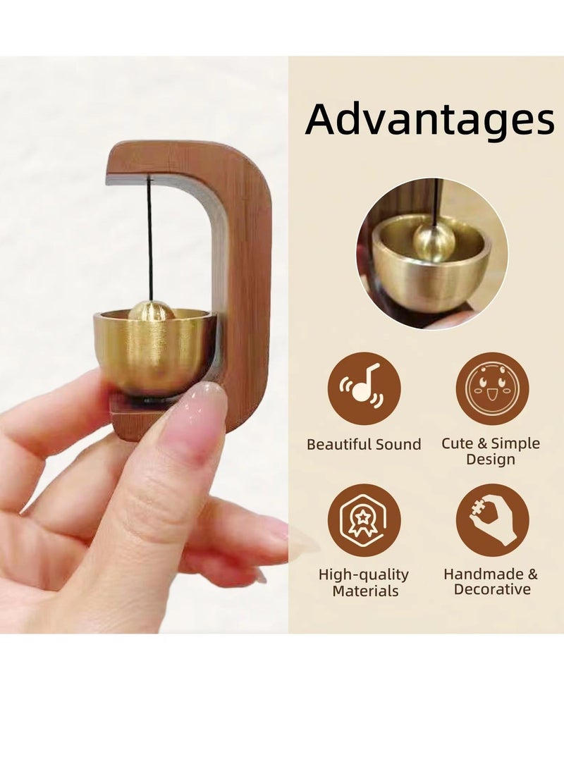 Shopkeepers Bell for Door Opening, Door Chime for Business When Entering, Easy Install with Double-Sided Tape Doorbell, Hanging Bells for Home Office Store Door Entry Alert Chime and Decoration  - Image 5