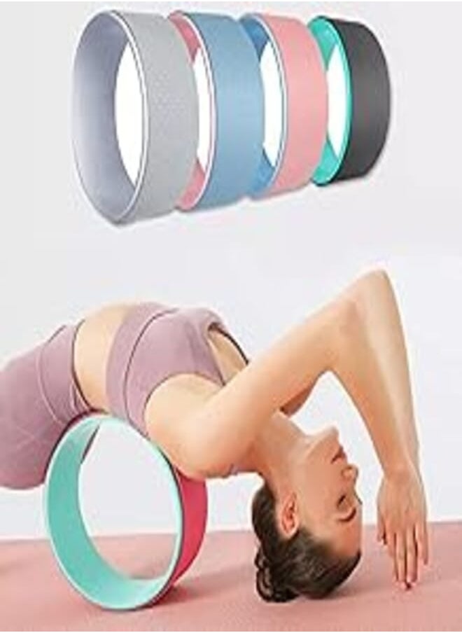 SportQ Yoga Circles, Pilates, Professional Waist Shape, Bodybuilding, Gym Exercises, Yoga Wheel, Back Training Tool for Fitness 