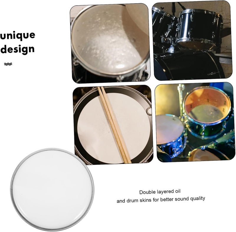 Garneck Double Layer Drum Skin for Jazz Drum Sturdy Percussion Accessory for Enhanced Sound and Performance - Image 5