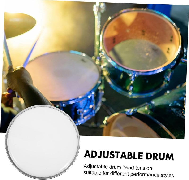 Garneck Double Layer Drum Skin for Jazz Drum Sturdy Percussion Accessory for Enhanced Sound and Performance - Image 3
