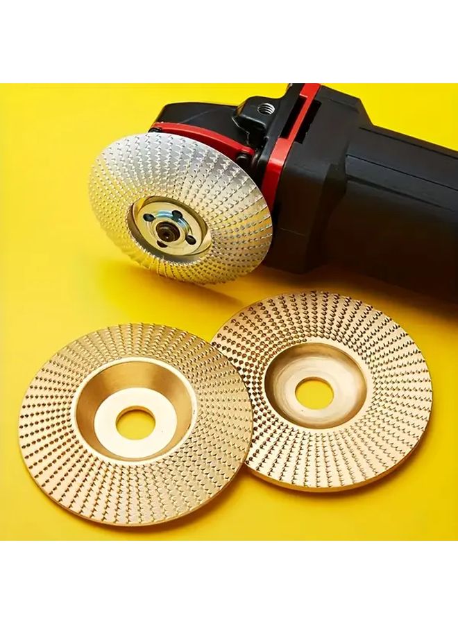 3Pcs Hard Alloy Grinding Wheel Set Wood Sanding Discs Angle Grinder Carving Tools - Image 3