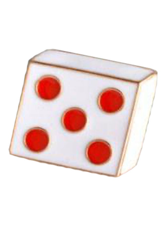NIBEMINENT Dice Shaped Brooch Pin - Image 1