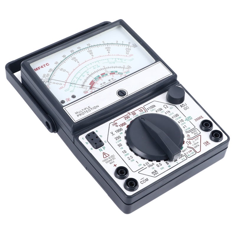 Chuanyu Pointer Multimeter: MF47C ABS Material, High Accuracy - Overload Protection, Compact Portable Analog Multimeter for Home And Industrial Use - Image 3