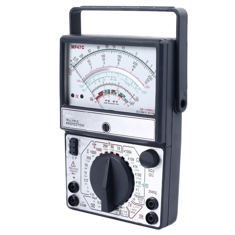 Chuanyu Pointer Multimeter: MF47C ABS Material, High Accuracy - Overload Protection, Compact Portable Analog Multimeter for Home And Industrial Use - Image 5