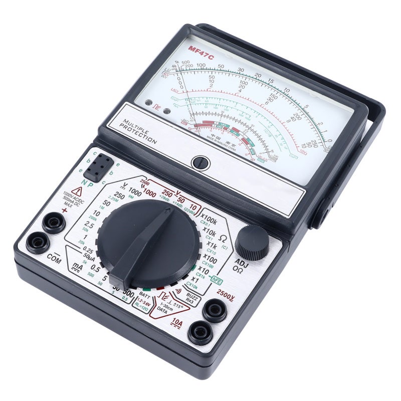 Chuanyu Pointer Multimeter: MF47C ABS Material, High Accuracy - Overload Protection, Compact Portable Analog Multimeter for Home And Industrial Use - Image 4