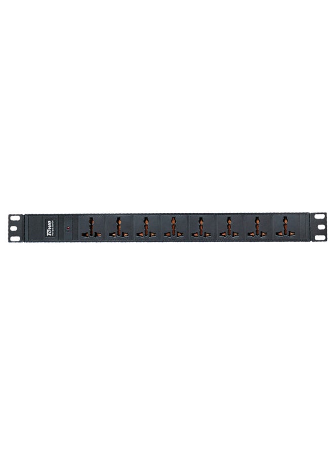 Towe Pdu Cabinet Socket, 8-outlet 10a Universal Holes, 3-meter Cable, Engineering Room Power Strip, En10/w801 - Image 2