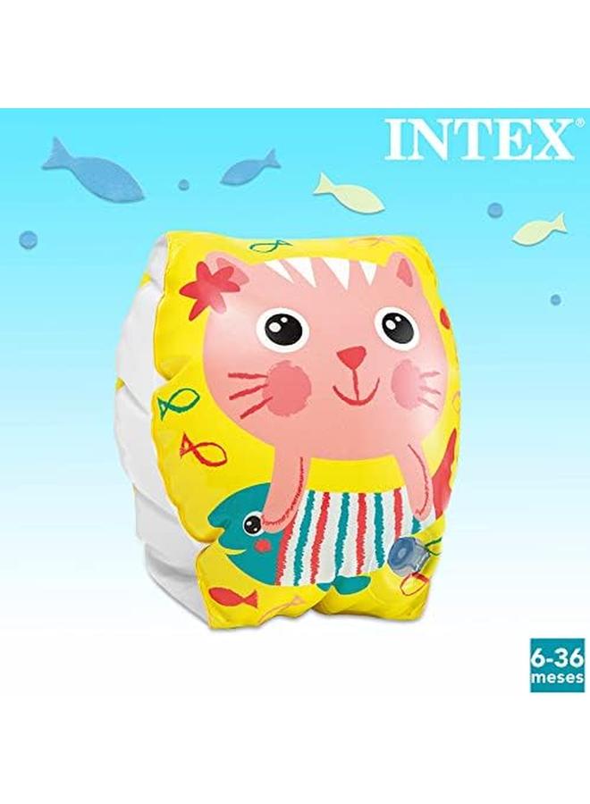 INTEX Happy Kitten Swimming Bands 0 2 Years - Image 4