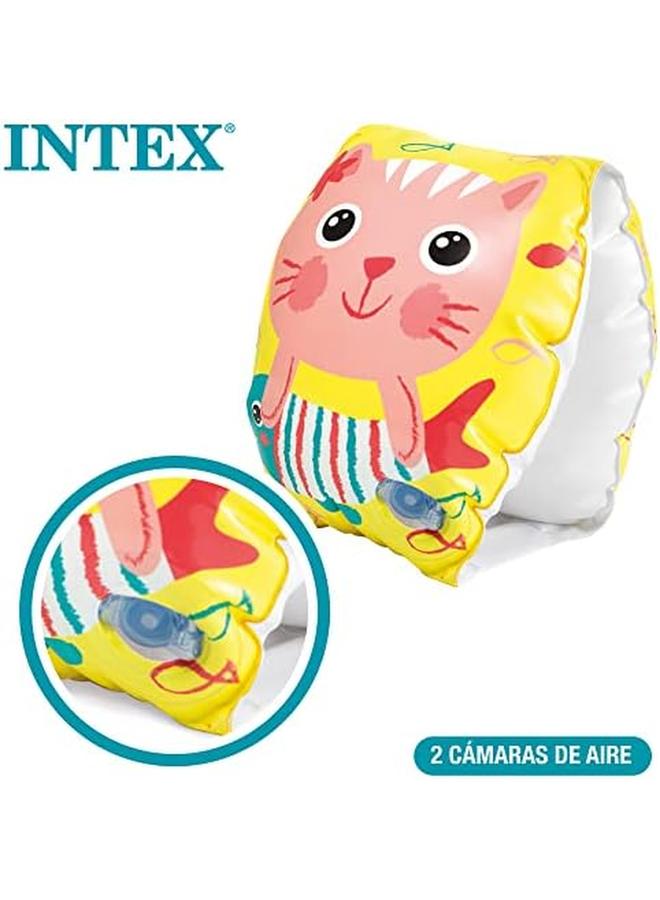INTEX Happy Kitten Swimming Bands 0 2 Years - Image 2