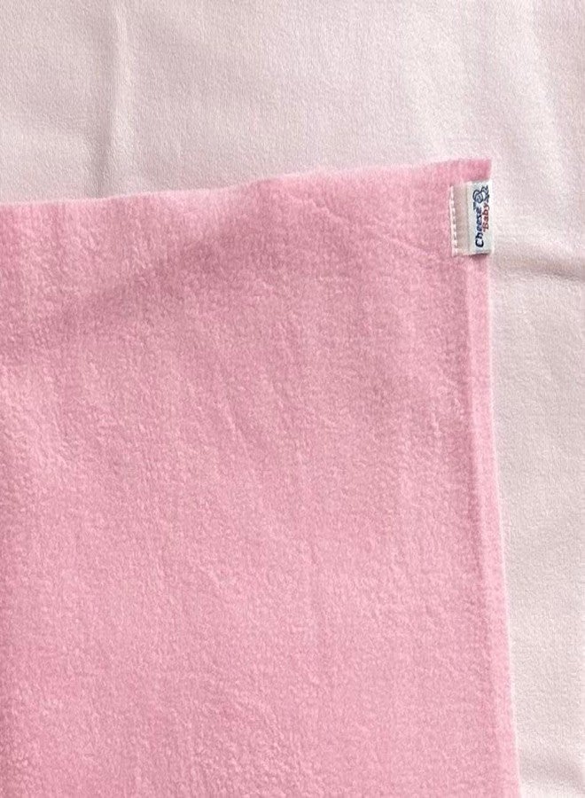 cheesebaby - Baby Drysheet Bed Protector (L -140cm x 100 cm, Baby Pink) - Image 4