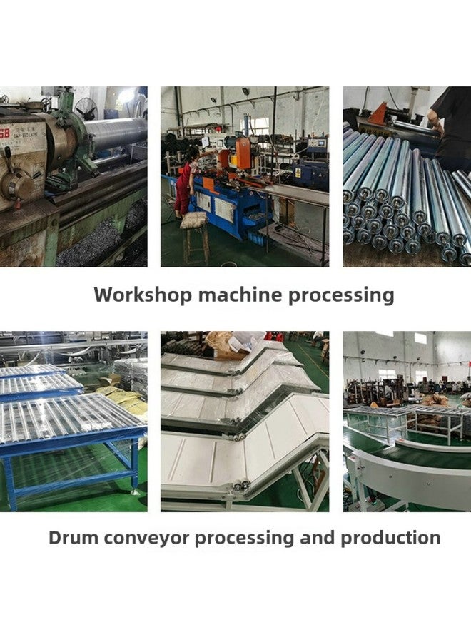 Unpowered Roller Conveyor Belt Galvanized Active Driven Roller Stainless Steel Power Roller Assembly Line Sprocket Roller-Specifications:Printing - Image 5