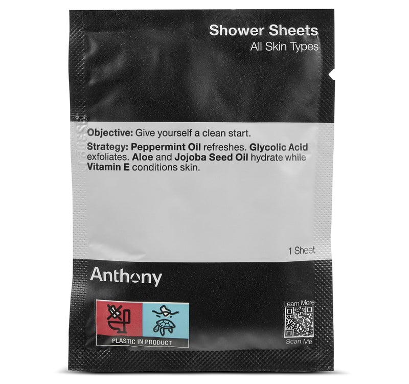 Anthony Body Wipes for Adults Bathing, Post Workout, & A Must Have Camping Personal Care Product – Travel Shower Wipes No Rinse Body Wash – Disposable Wash Cloth Towelettes 12 9”x12.5” - Image 5