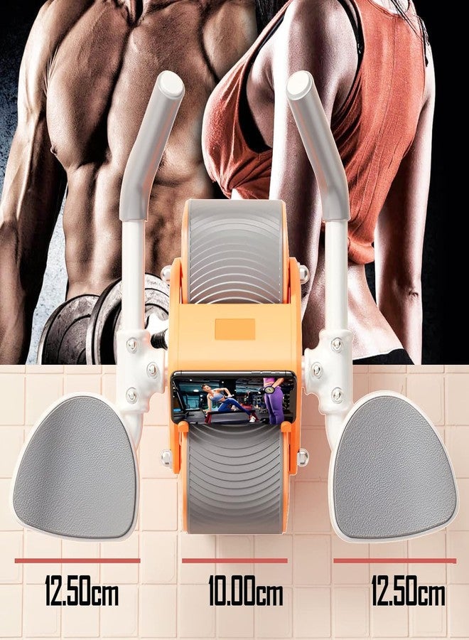 Deoxys Automatic Rebound Aabdominal Wheel, 2023 New Wheels Roller Domestic Abdominal Trainer, Abdominal Roller for Abdominal Training with Sturdy Double Wheels and Automatic Rebound* - Image 3