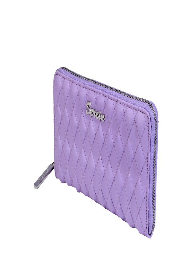 SEREIN® Women's Vegan Wallet | Vegan Leather Fashion Card Coin Holder Long Wallet - Image 2