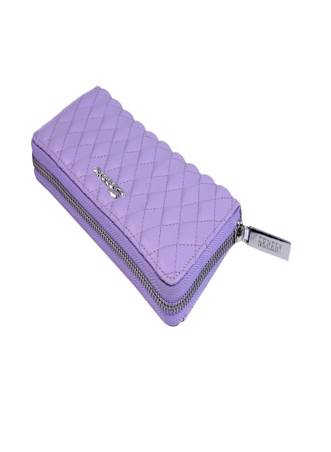 SEREIN® Women's Vegan Wallet | Vegan Leather Fashion Card Coin Holder Long Wallet - Image 4