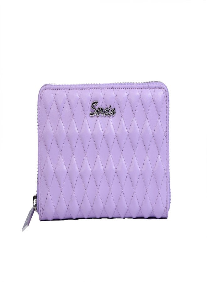 SEREIN® Women's Vegan Wallet | Vegan Leather Fashion Card Coin Holder Long Wallet - Image 1