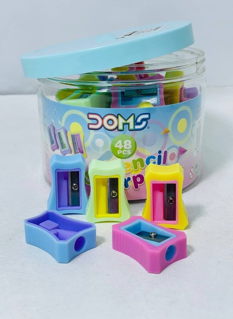 دومس براية برايا  متعددة  الالوان : ٤٨ قطعة للاطفال - Image 1