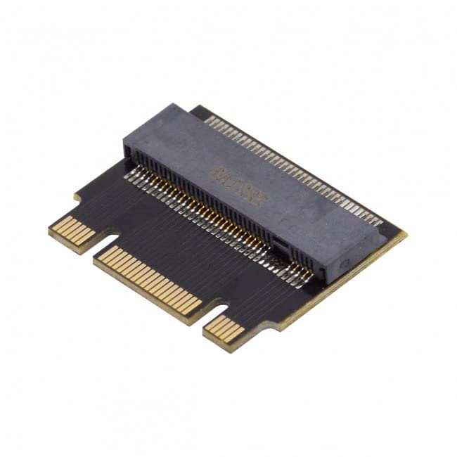 xiwai NVME M-Key NGFF B+M 22x30mm to 22x42mm Male to Female Extension Adapter Compatible with Legion Go ThinkPad 2230 2242 SSD - Image 1