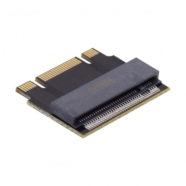 xiwai NVME M-Key NGFF B+M 22x30mm to 22x42mm Male to Female Extension Adapter Compatible with Legion Go ThinkPad 2230 2242 SSD - Image 2