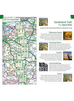 Walking Cheshire's Sandstone Trail - OS Map Book  - Image 4