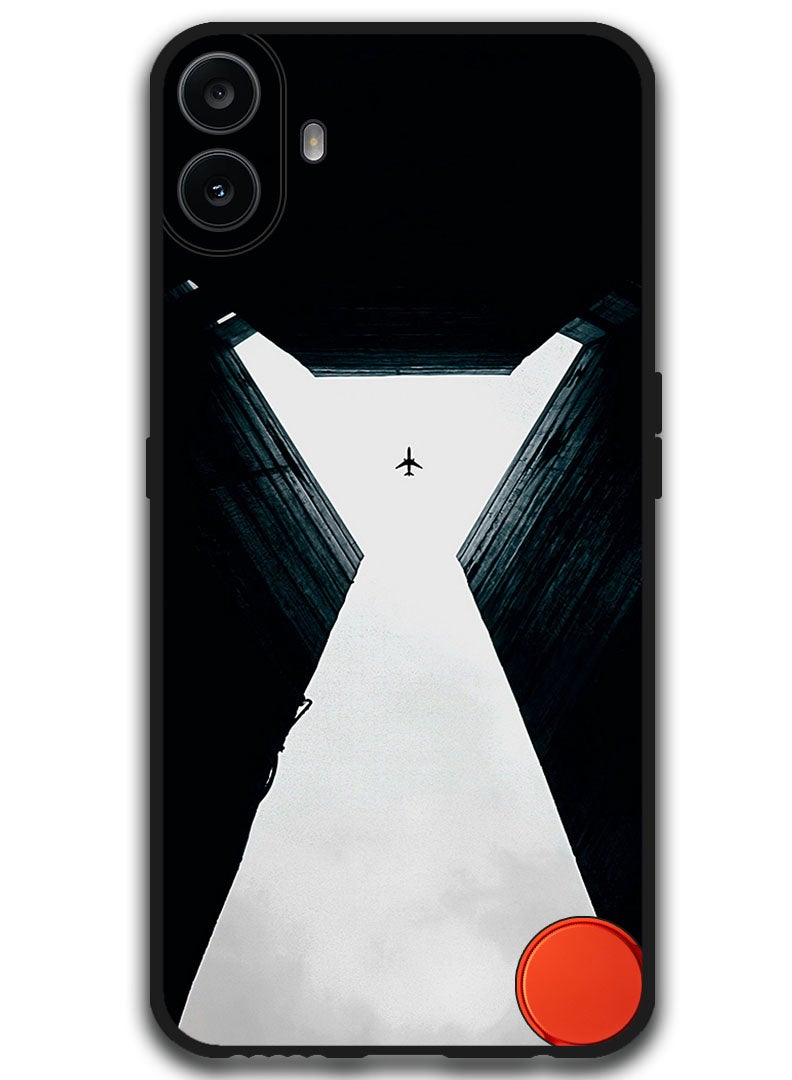 Theodor Protective Case Anti Scratch Shock Proof Bumper Cover For Nothing CMF Phone 1 plane_bottom_view_symmetry - Image 1