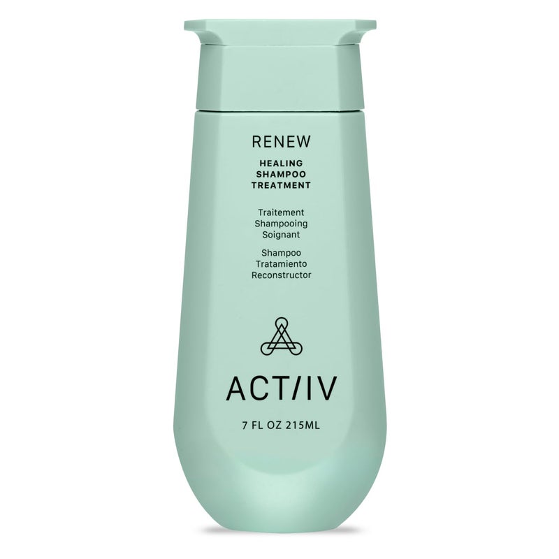 ACTIIV Renew Healing Shampoo Treatment  Improved Hairs Appearance Promotes Scalp Health Heals Damaged  OverProcessed Hair PlantBased ColorSafe Vegan All Hair Types 215 mL  7 oz