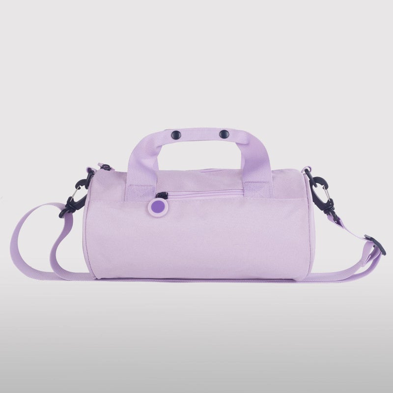 Kids Travel Duffle Casual Shoulder Gym Bag Lilac ykk