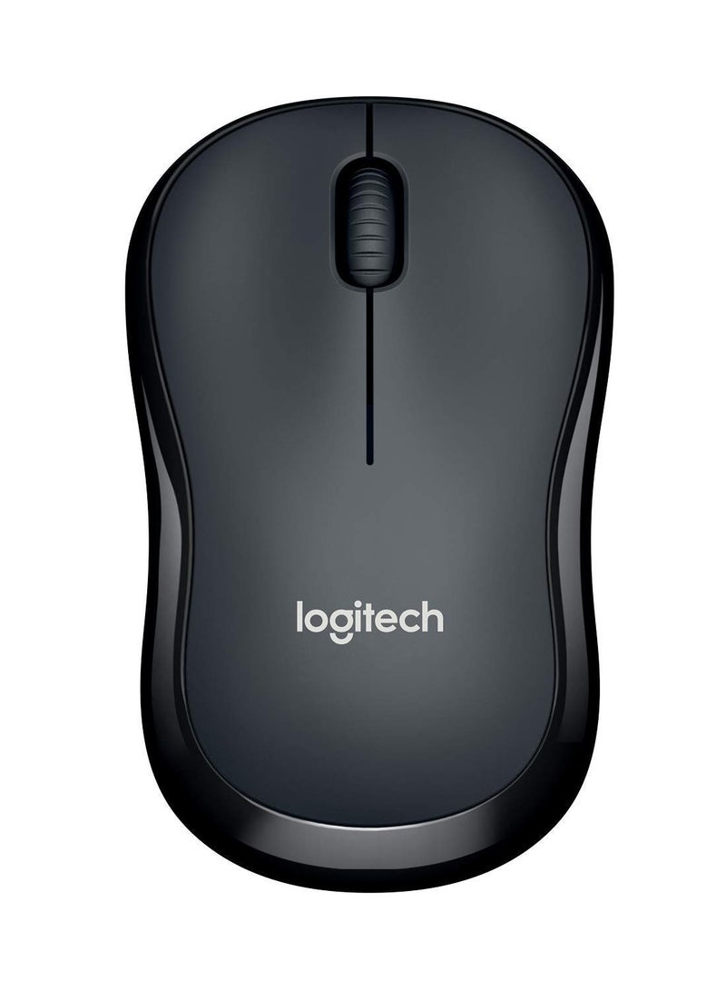 Logitech M186 Wireless Optical Mouse (1000 DPI, Smooth Cursor Control, ) Gray / Multicolour - Image 1