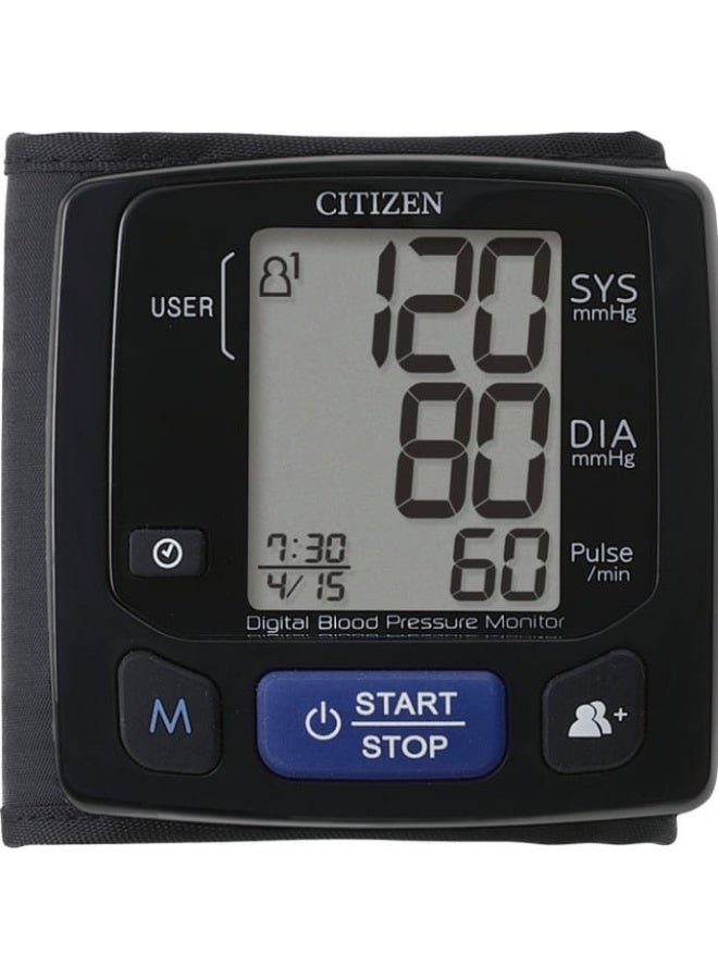 CITIZEN CH618 Digital Wrist Blood Pressure Monitor with Automatic Measurement and Easy to Read Display - Image 2