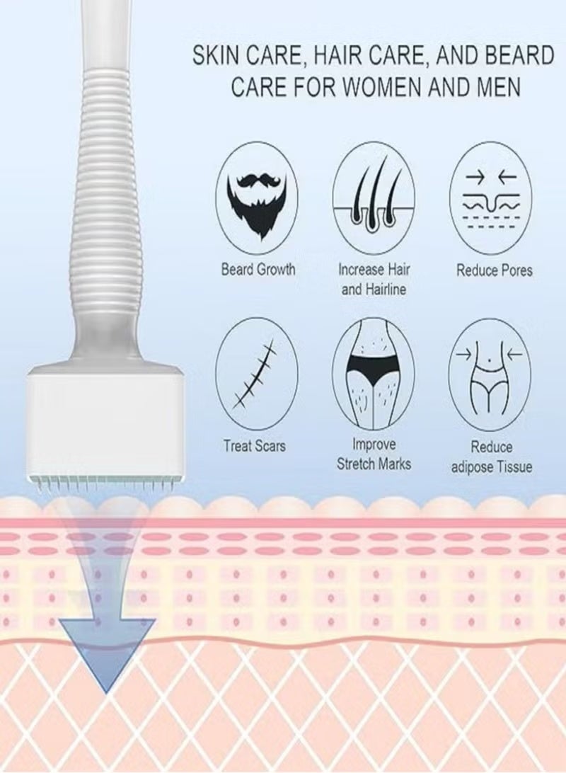 Derma Stamp adjustable Pen (0mm-3mm) with Titanium Needles - Image 2