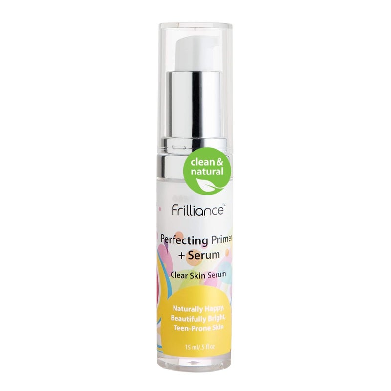 2 in 1 Clear Skin Perfecting Primer  Serum for Acne Vegan Cruelty Free for Teens of All Skin Types Mandelic Acid  Niacinamide Fights Breakouts Blackheads 15 ml  5 fl oz