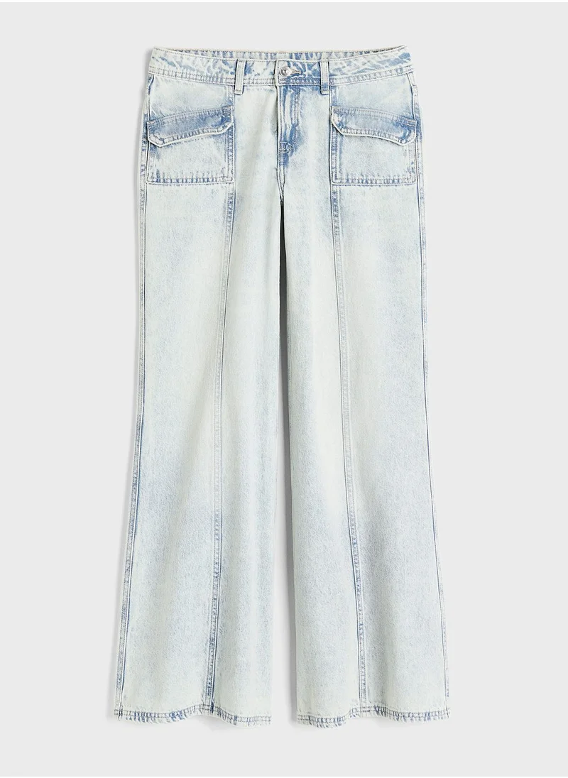 H&M Wide Leg Jeans