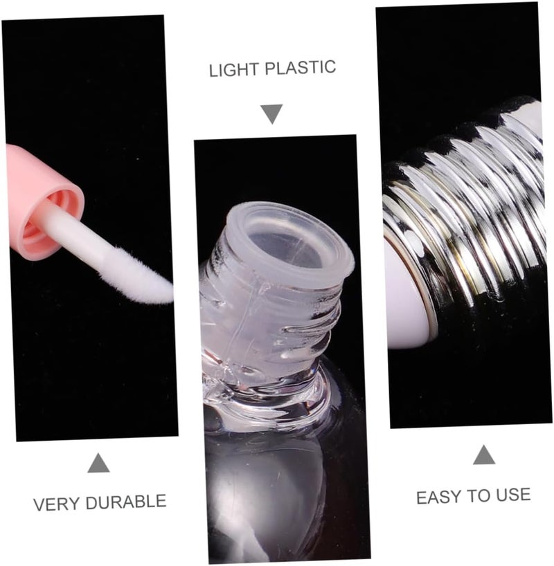 10Pcs Lip Gloss Tubes DIY Lip Color Containers Refillable Cosmetic Bottles for Women for Travel and Samples Lightweight and Durable Design - Image 4