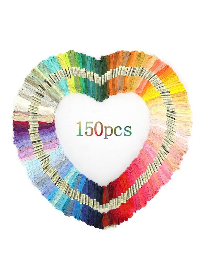 150 Pieces Multicolor Embroidery Threads - Image 1