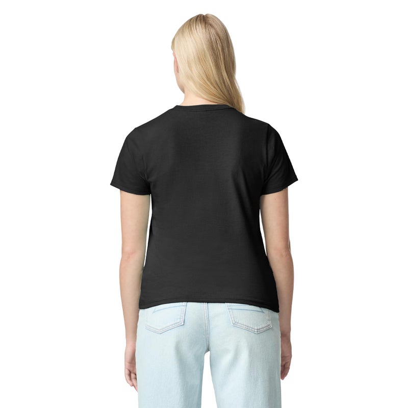 Gildan womens Heavy Cotton Adult T-shirt, 2-pack T Shirt, Black, Large US - Image 4