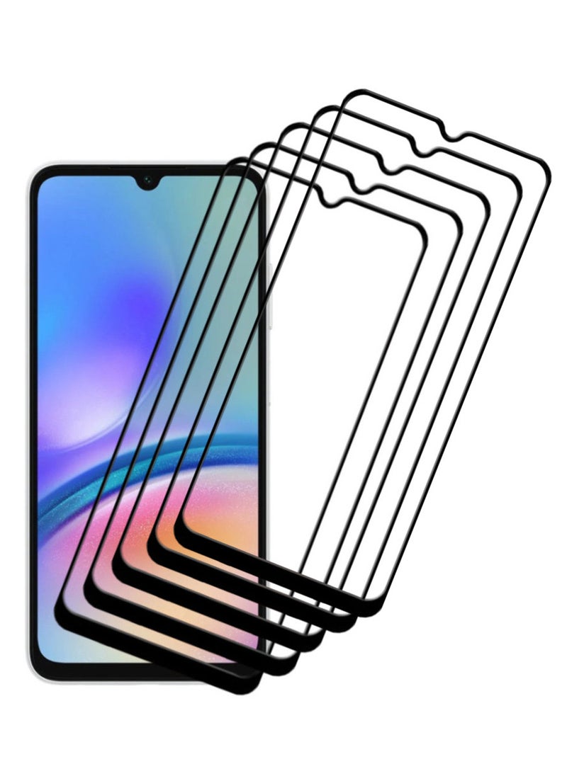 ACLIX 5 Pieces Antistatic ESD Dustproof Premium Quality High Definition Tempered Glass Screen Protector Designed For Samsung Galaxy A05s - Image 1