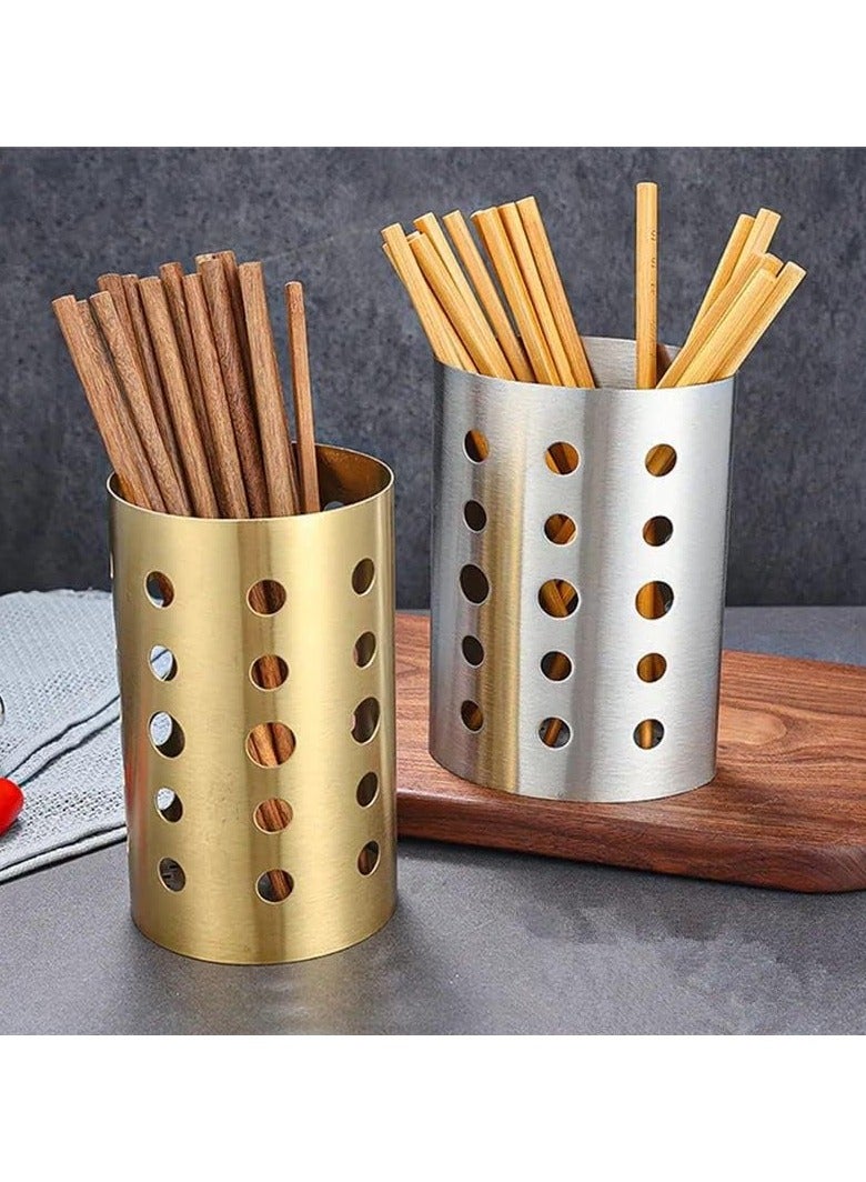 Anti Rust Stainless Steel Cutlery Holder Strainer - Image 3