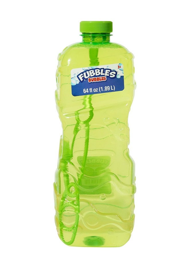 Little Kids BUBBLES by Little Kids Fubbles | 64oz Non Toxic Bubble Solution Refill for kids | bubble wand included, colors may vary, (12301E) - Image 5