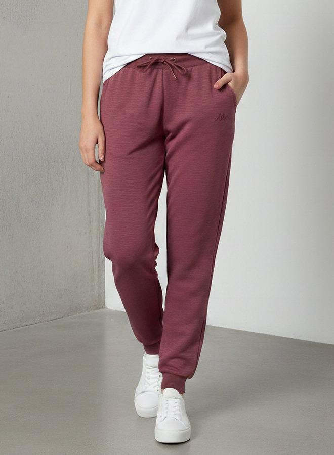 كابا بنطلون رياضي كابا مطرز بشعار بقصة عادية مع جيوب - Image 1