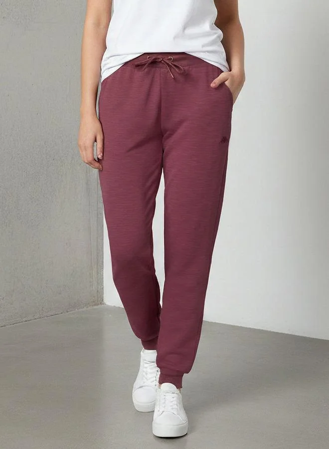 Kappa Kappa Logo Embroidered Regular Fit Joggers with Pockets