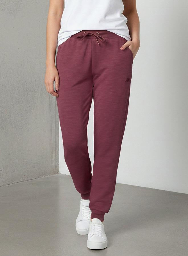 Kappa Logo Embroidered Regular Fit Joggers with Pockets - Image 1