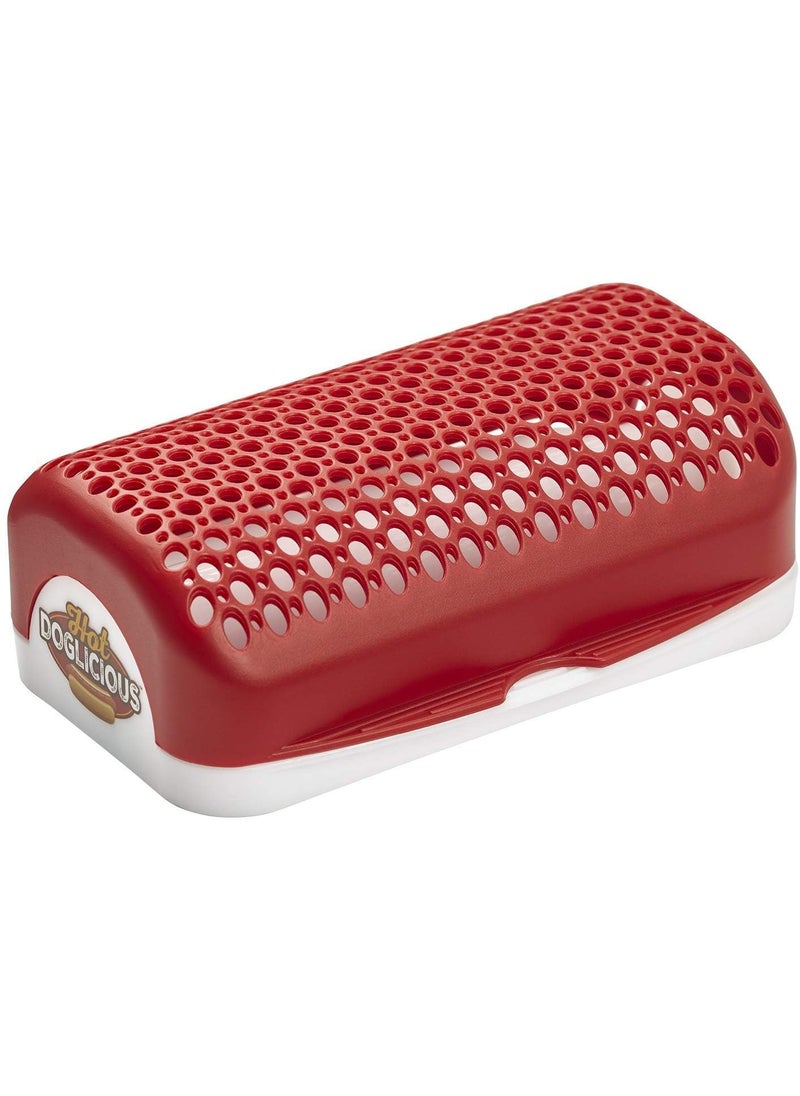 PLUMAZE PLUMAZE Hot Doglicious The Ultimate Microwave Hot Dog Cooker for Quick and Delicious Meals  - Image 1