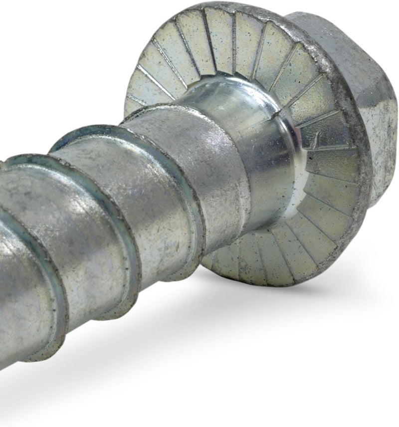 Simpson StrongTie THD50600H 1/2 Inch x 6 Inch, Hex Washer Head, Zinc Plated Titen HD Heavy-Duty Screw Anchor for Concrete, Easy Installation (Pack of 20) - Image 5