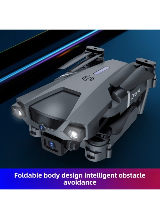 null - Product P5 With Obstacle Avoidance Function 4K HD Aerial Photography UAV Quadcopter Remote Control Aircraft Toy-Color:P5 Black -with 4K Dual Camera-Specifications:Single Electric Version - Image 1