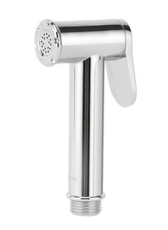 Geepas Cleo Shattaf Set- GSW61129 Soft Spray Non-Stop Water Jet with Easy Switch On High-Quality ABS Material, G1/2" Thread| Suitable Water Temperature- 60-Degrees Celsius For Bathroom Use Silver