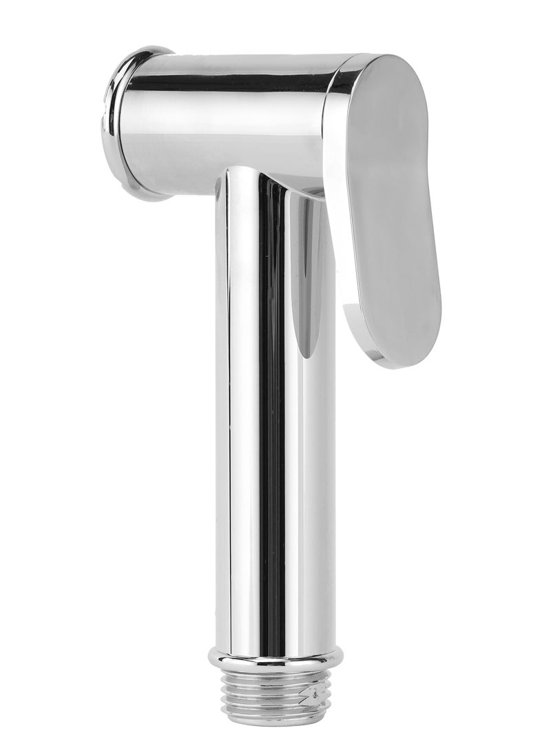 GEEPAS - Geepas Cleo Shattaf Set- GSW61129 Soft Spray Non-Stop Water Jet with Easy Switch On High-Quality ABS Material, G1/2" Thread| Suitable Water Temperature- 60-Degrees Celsius For Bathroom Use Silver - Image 1