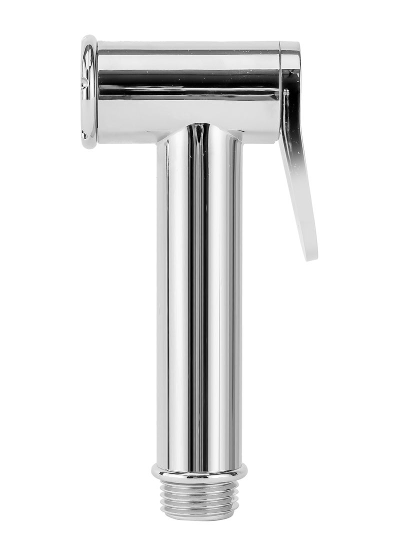 GEEPAS - Geepas Cleo Shattaf Set- GSW61129 Soft Spray Non-Stop Water Jet with Easy Switch On High-Quality ABS Material, G1/2" Thread| Suitable Water Temperature- 60-Degrees Celsius For Bathroom Use Silver - Image 1
